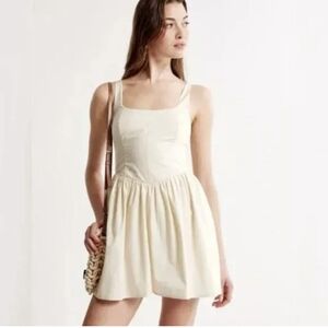 Abercrombie Corset Drop Waist Skort Dress